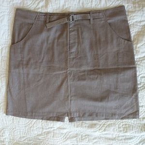 Nau belted pencil skirt